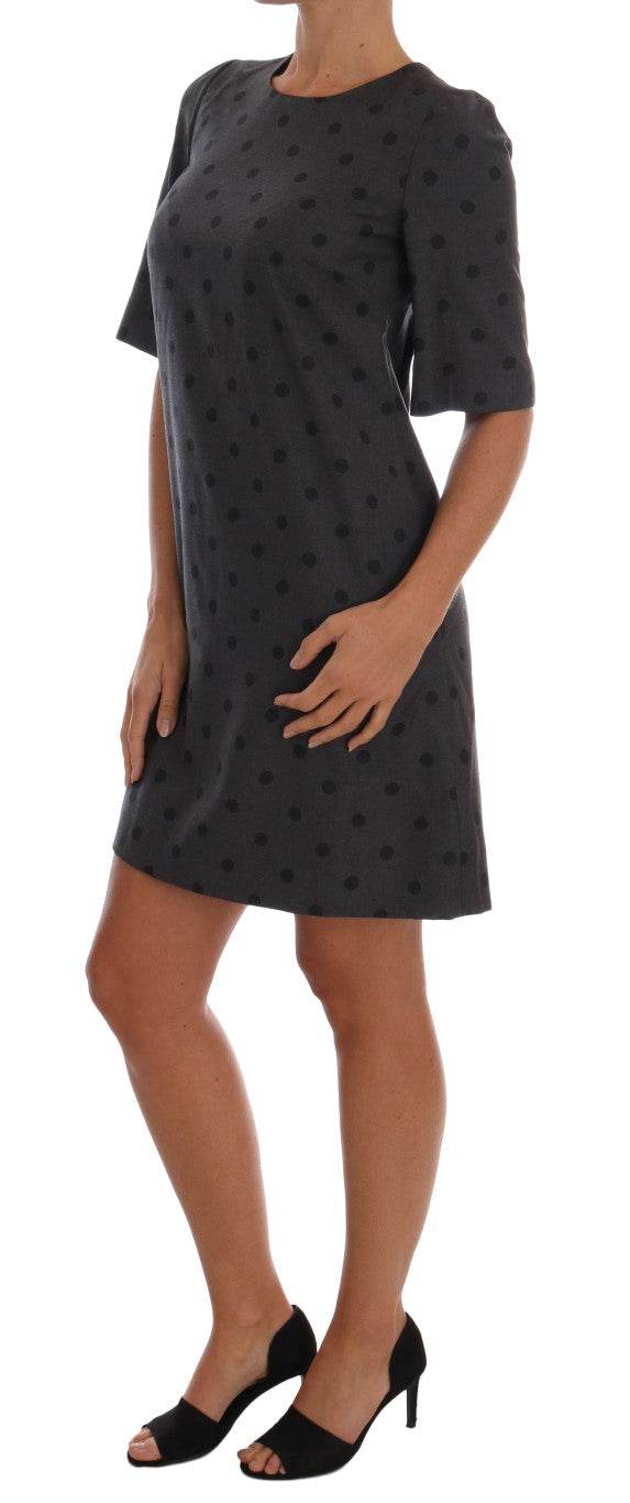 Dolce & Gabbana Schickes Kleid aus gepunkteter Wolle - Léoré