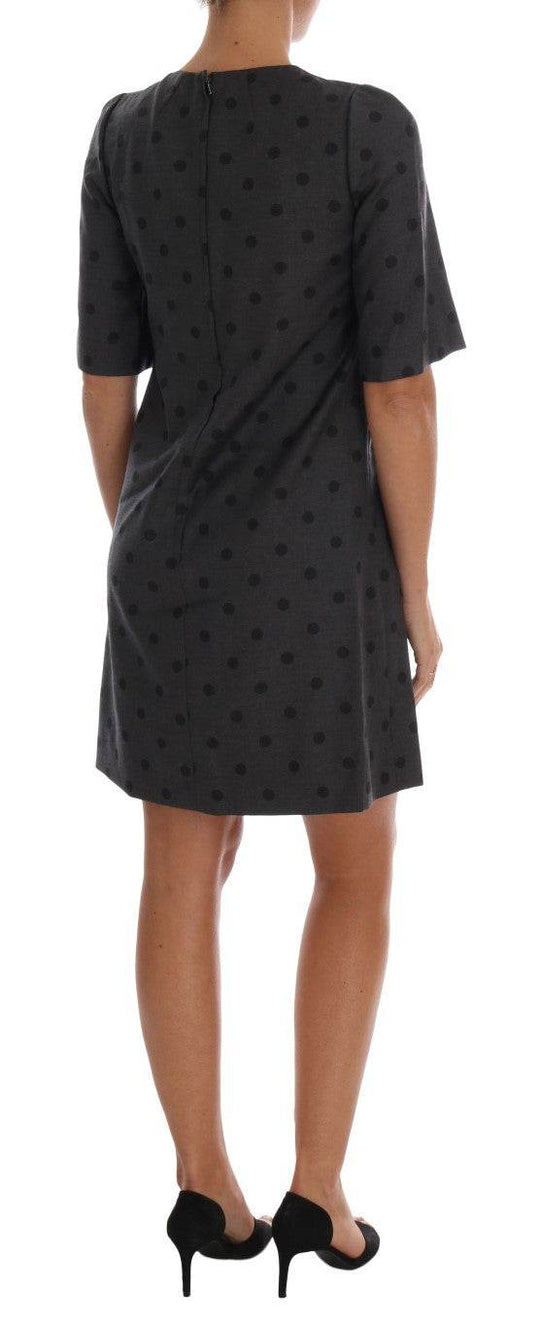 Dolce & Gabbana Schickes Kleid aus gepunkteter Wolle - Léoré
