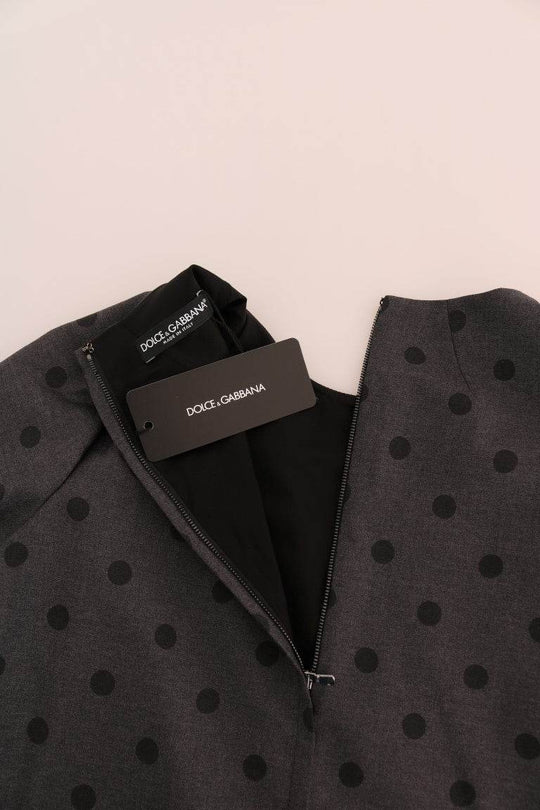 Dolce & Gabbana Schickes Kleid aus gepunkteter Wolle - Léoré