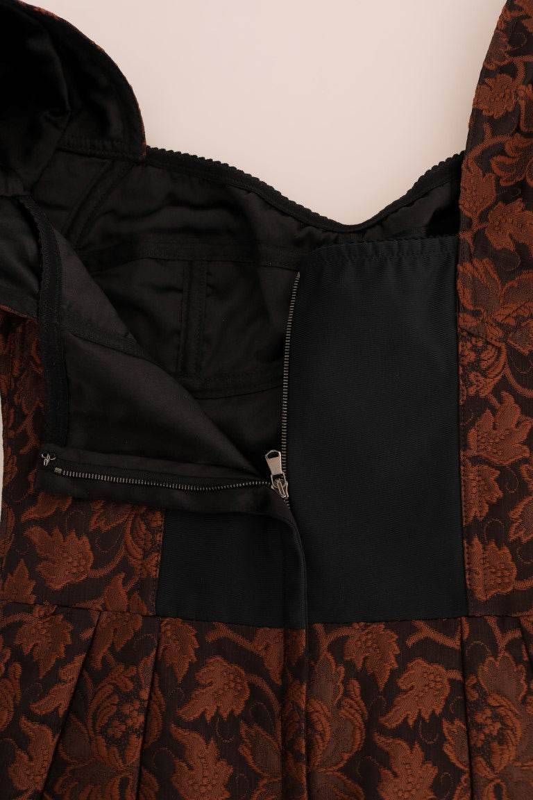 Dolce & Gabbana Schickes braunes Minikleid aus Wollmischung - Léoré