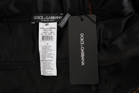 Dolce & Gabbana Schickes braunes Minikleid aus Wollmischung - Léoré