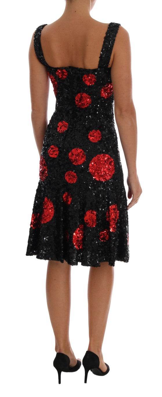 Dolce & Gabbana Elegantes gepunktetes Etuikleid - Léoré