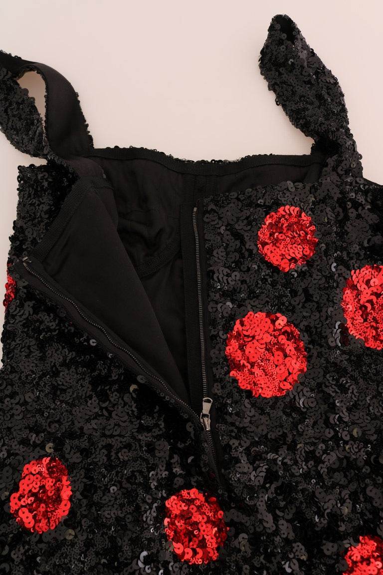 Dolce & Gabbana Elegantes gepunktetes Etuikleid - Léoré