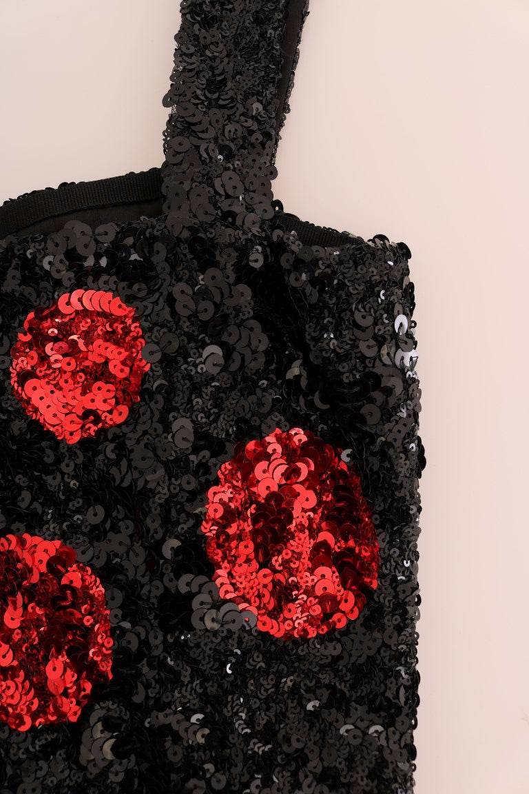 Dolce & Gabbana Elegantes gepunktetes Etuikleid - Léoré