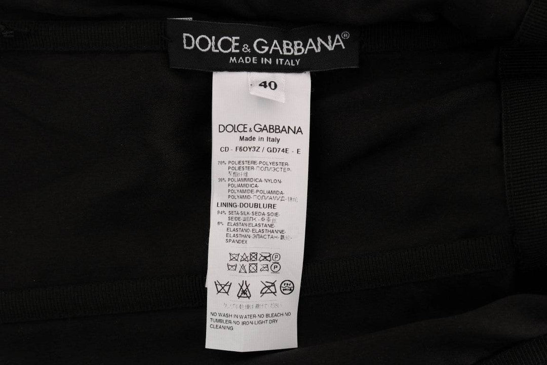 Dolce & Gabbana Elegantes gepunktetes Etuikleid - Léoré