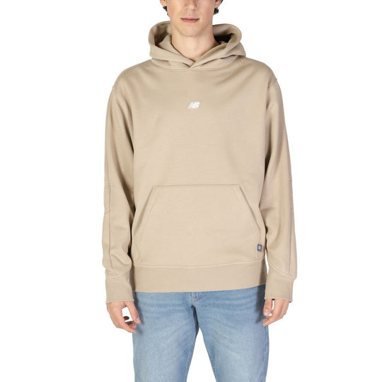 New Balance Beige Hoody aus recyceltem Polyester