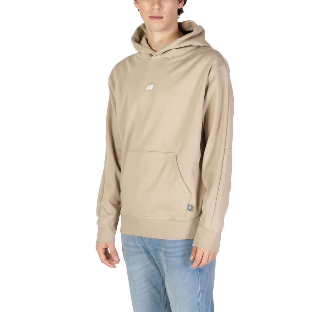 New Balance Beige Hoody aus recyceltem Polyester
