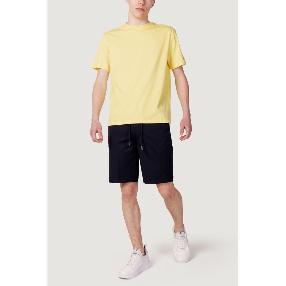 Suns T-Shirt aus gelber Baumwolle