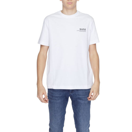 Suns T-shirt made of white cotton