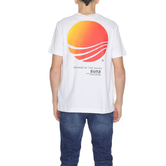 Suns T-shirt made of white cotton