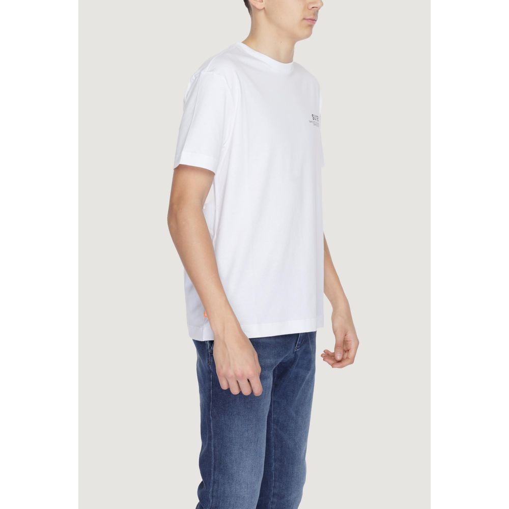 Suns T-shirt made of white cotton