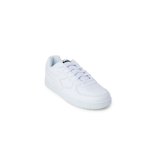 Diadora Weißes Kunstleder Sneaker