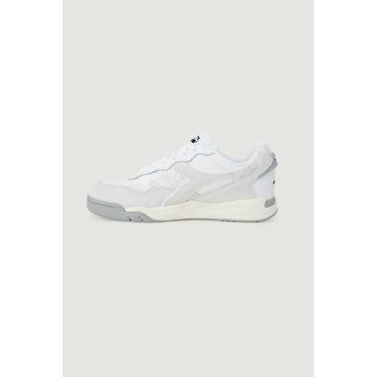 Diadora Weißes Kunstleder Sneaker