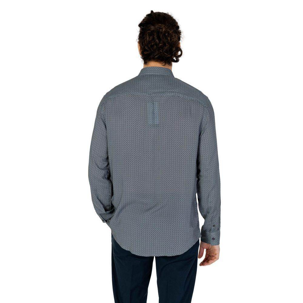 Armani Exchange Graues Viskose-Hemd - Léoré