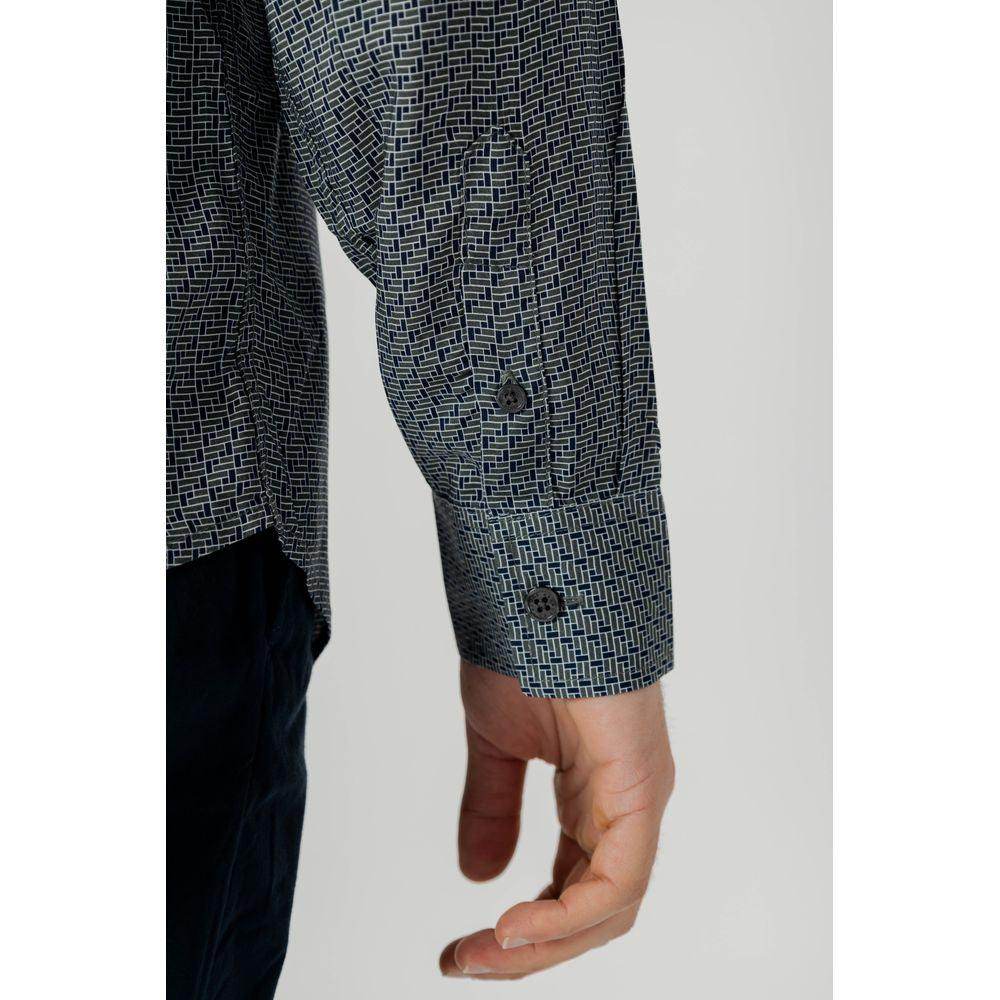 Armani Exchange Graues Viskose-Hemd - Léoré