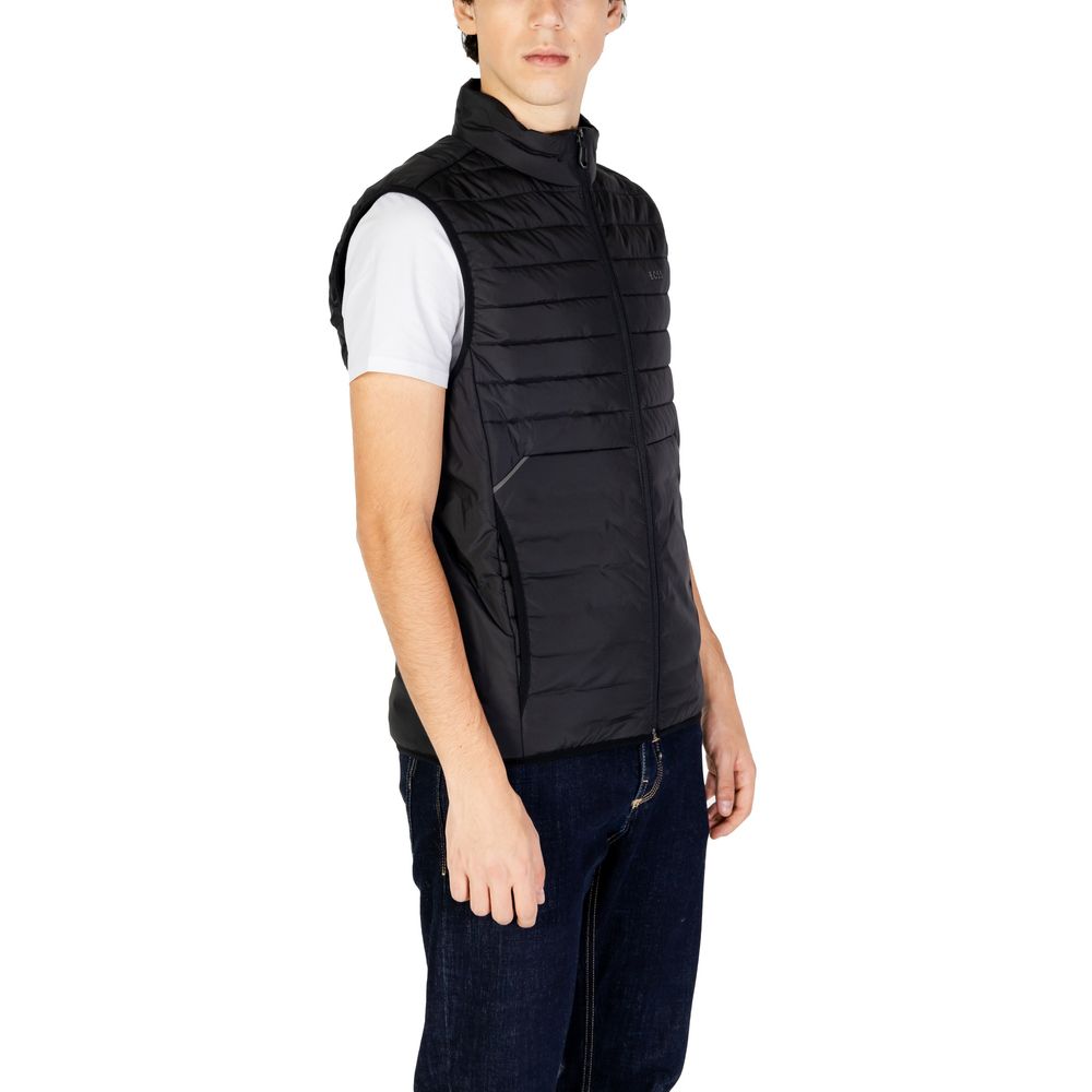 Hugo Boss Schwarze Polyester-Jacke