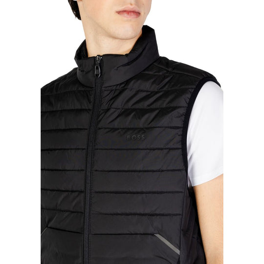 Hugo Boss Schwarze Polyester-Jacke