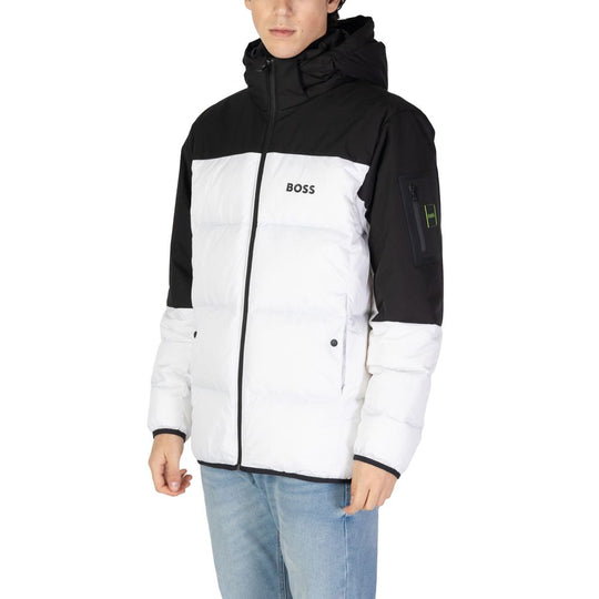 Hugo Boss Weiße Jacken aus recyceltem Polyester &amp