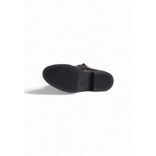 Furla Schwarzer Lederstiefel