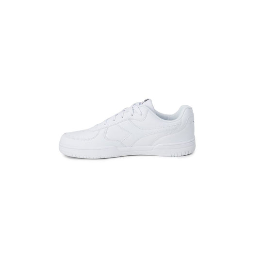 Diadora Weißes Kunstleder Sneaker
