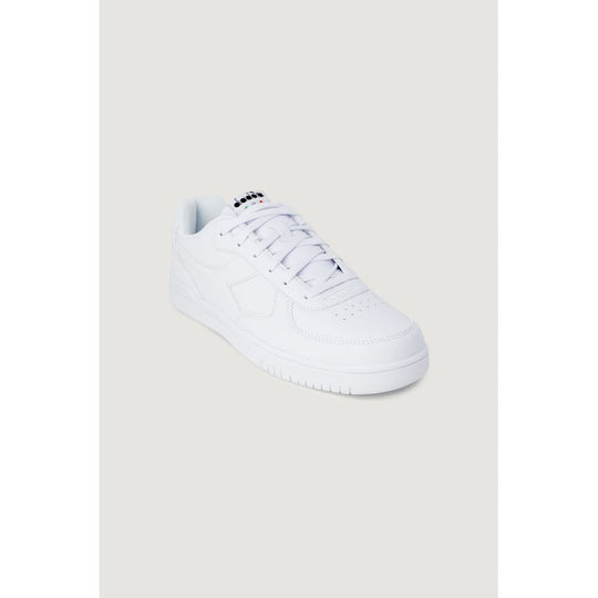 Diadora Weißes Kunstleder Sneaker