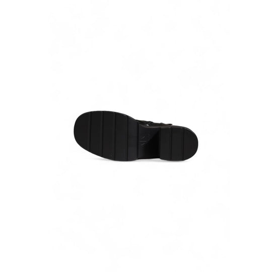 Armani Exchange Schwarzer Polyester-Stiefel