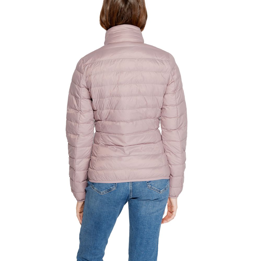 EA7 Emporio Armani Purple Polyamide Jackets &amp; Coats