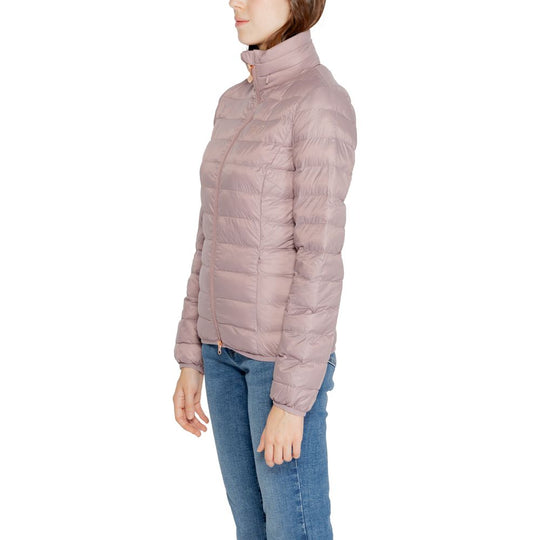 EA7 Emporio Armani Purple Polyamide Jackets &amp; Coats