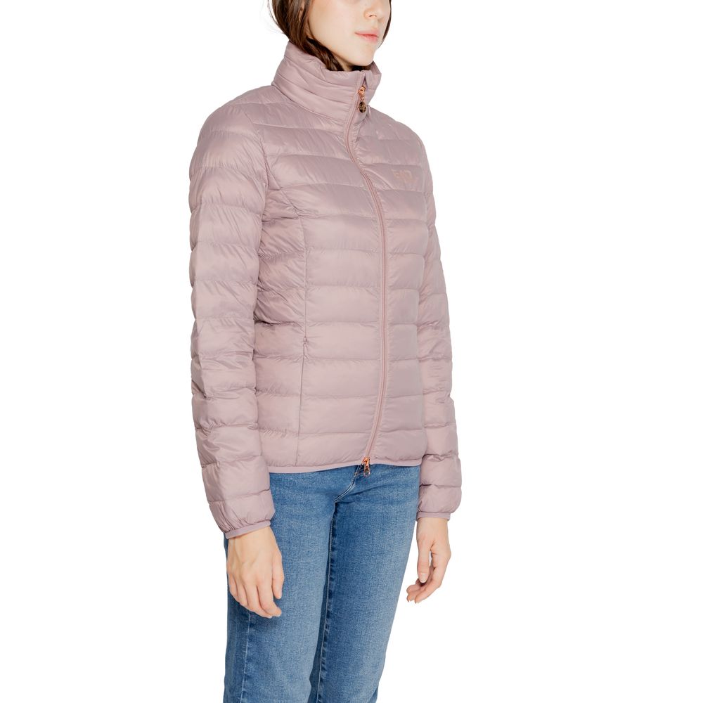 EA7 Emporio Armani Purple Polyamide Jackets &amp; Coats