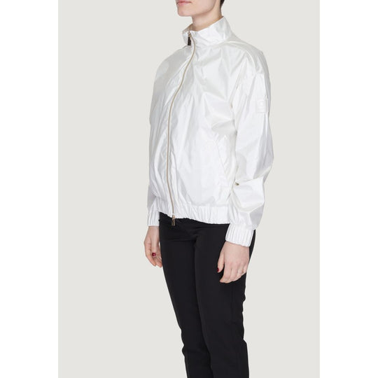 Suns White Polyester Jackets &amp; Coats