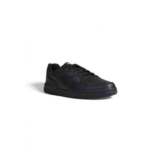 Diadora Schwarzer Kunstleder Sneaker