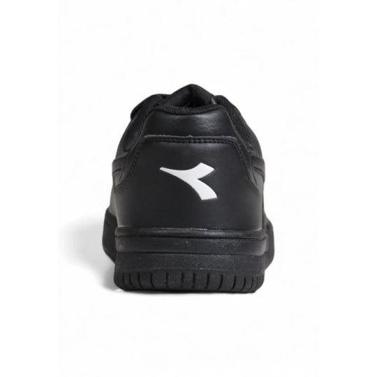 Diadora Schwarzer Kunstleder Sneaker