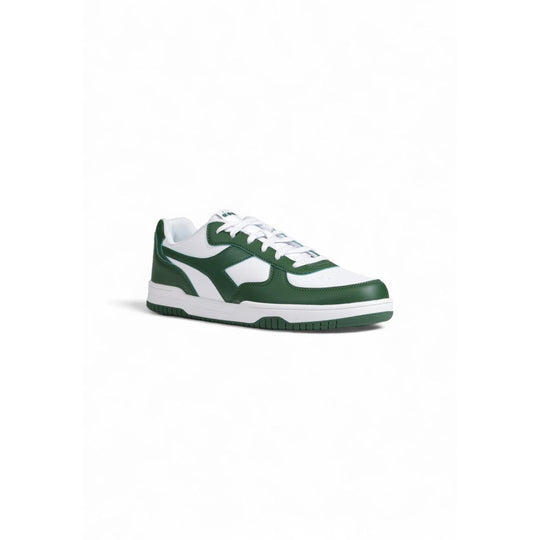 Diadora Grüner Kunstleder-Sneaker