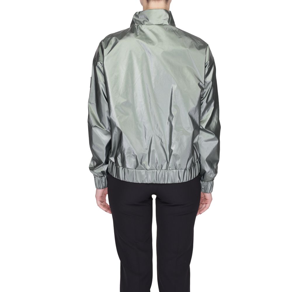 Suns Green Polyester Jackets &amp; Coats