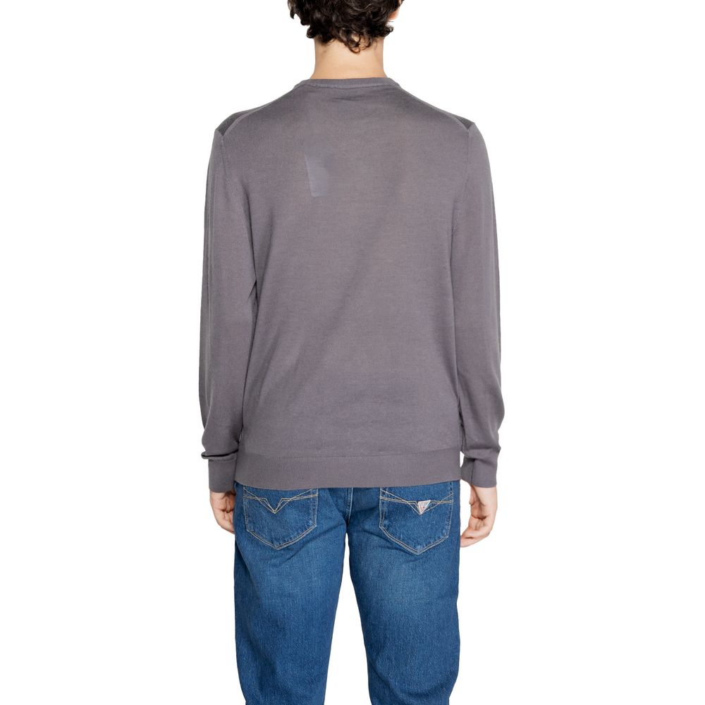 Armani Exchange Grey Wool Sweater