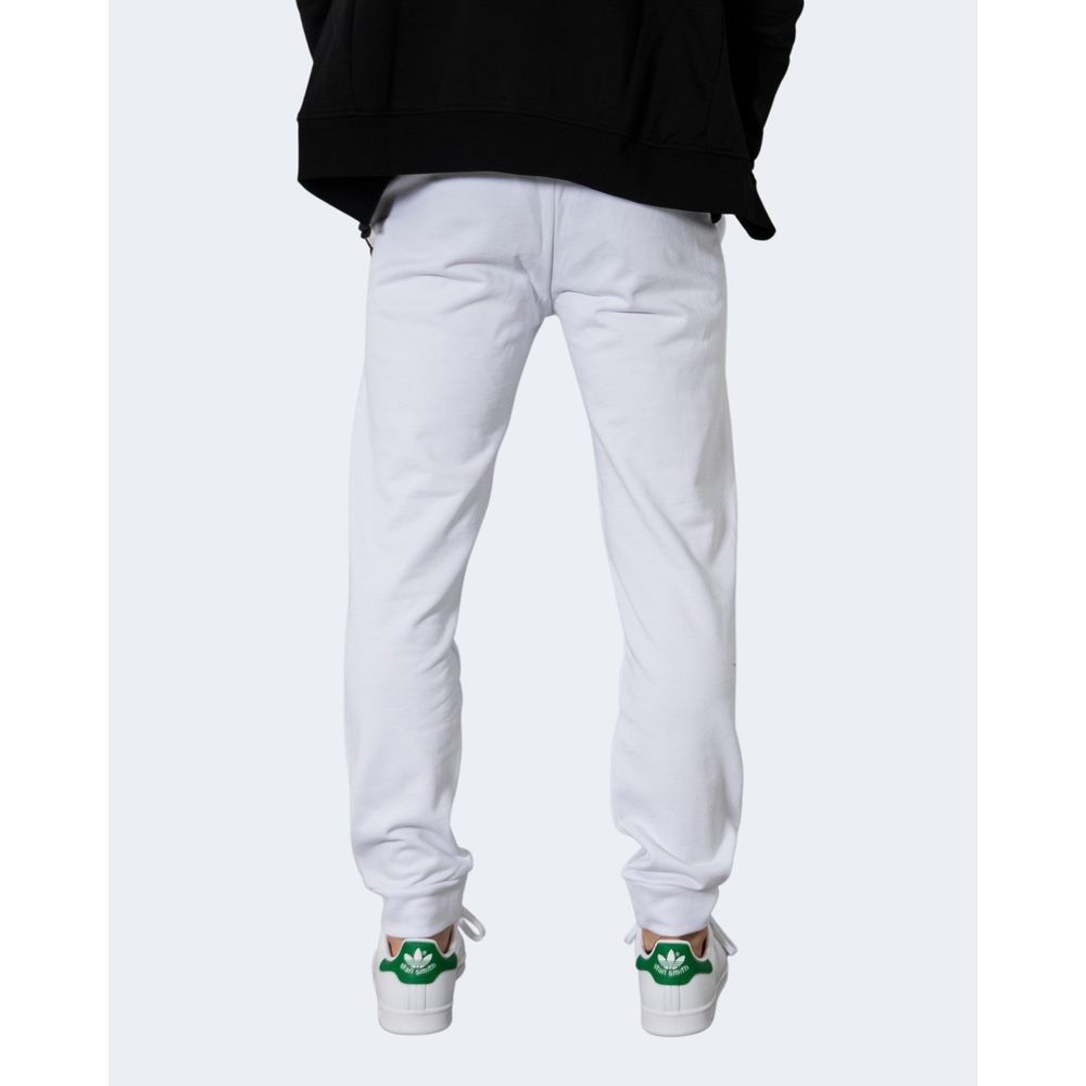 Armani Exchange White Cotton Jeans &amp; Pants