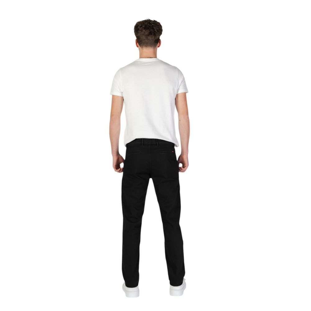 Hugo Boss Black Cotton Jeans &amp; Trousers