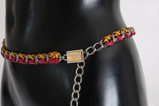 Dolce & Gabbana Eleganter mehrfarbiger Gürtel mit Kristallverzierung - Léoré