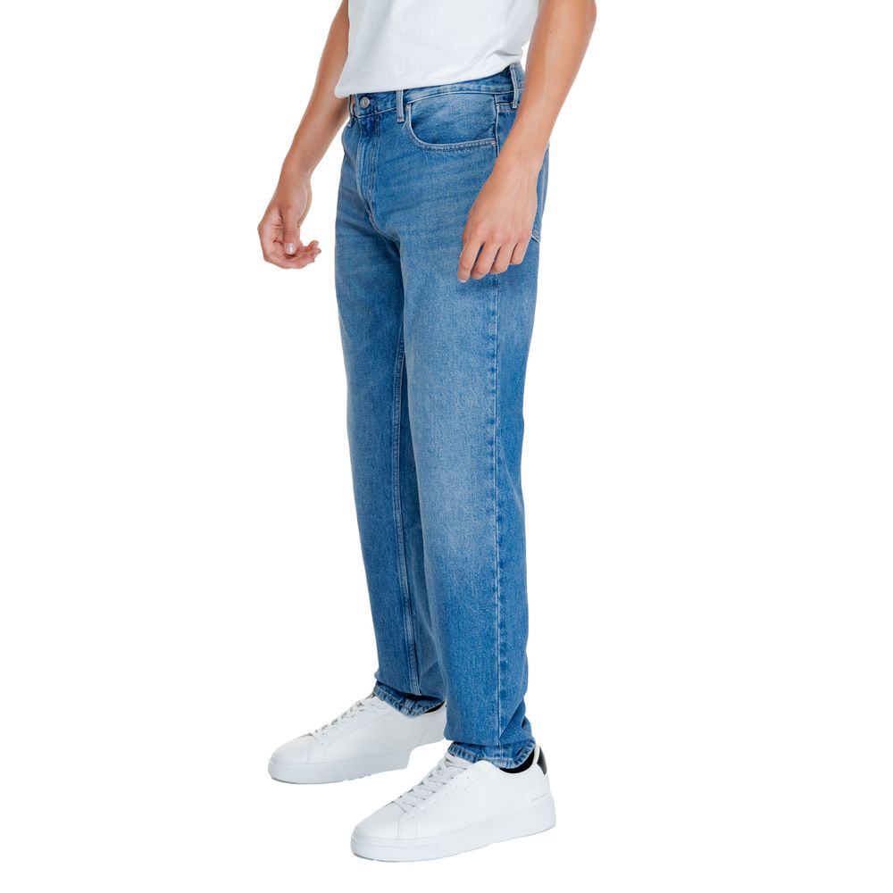 Calvin Klein Jeans Hellblaue Cotton Relaxed Fit Jeans