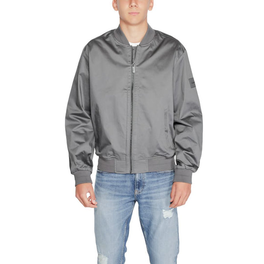 Calvin Klein Graue Bio-Baumwolljacken &amp