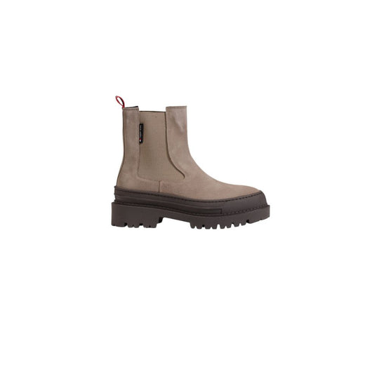 Tommy Hilfiger Grey Suede Boots