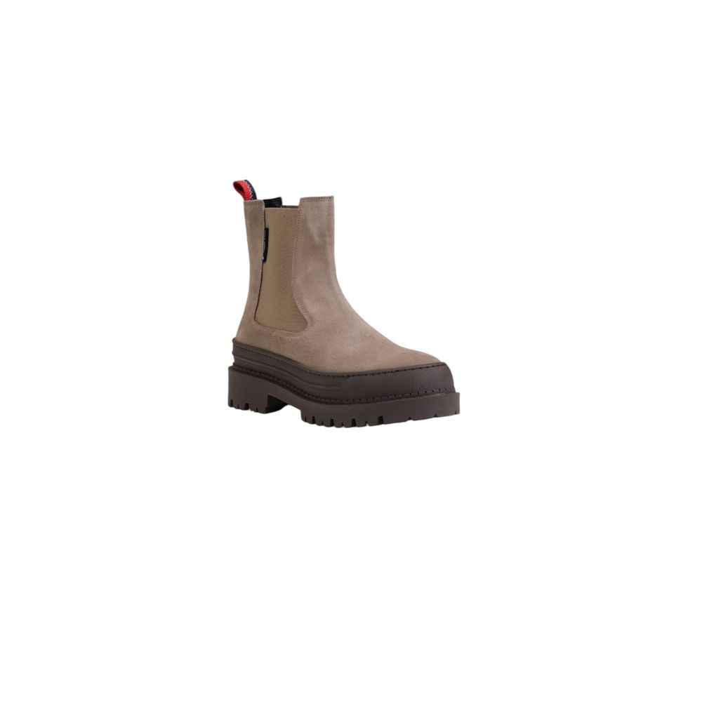 Tommy Hilfiger Grey Suede Boots