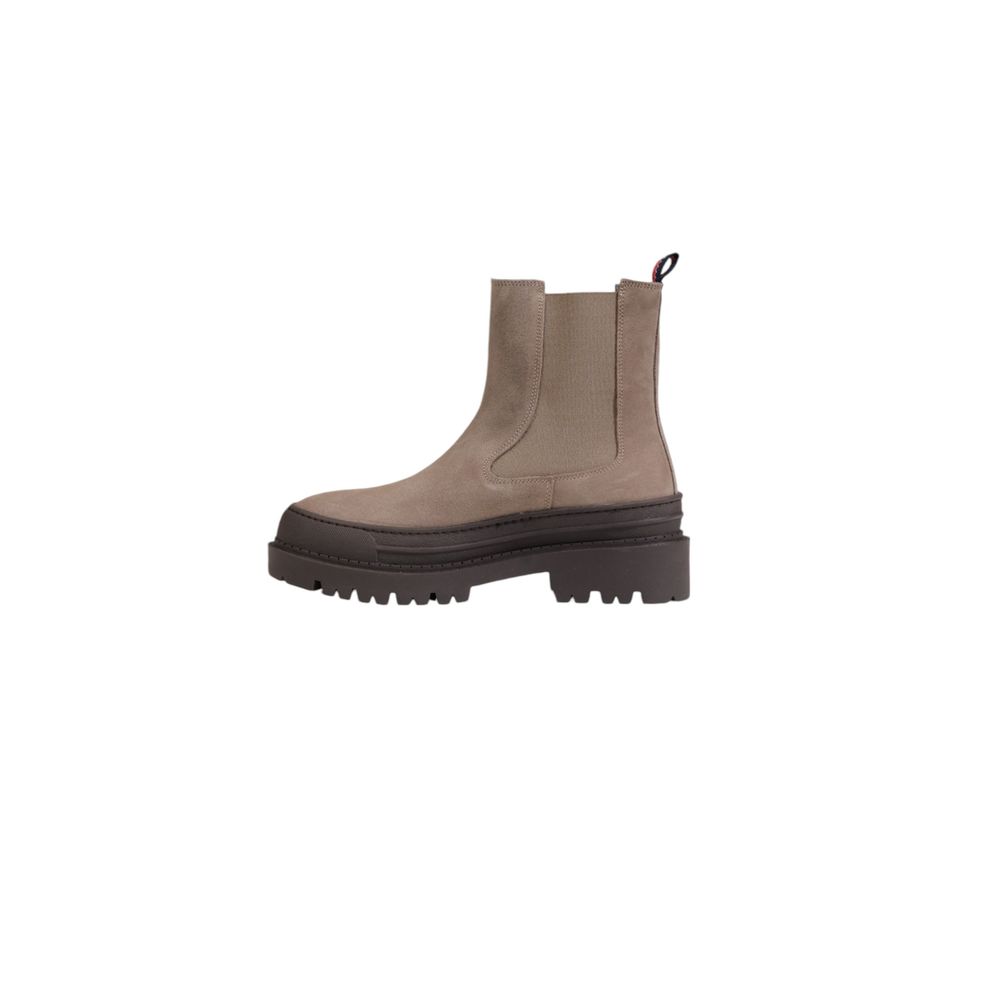 Tommy Hilfiger Grey Suede Boots