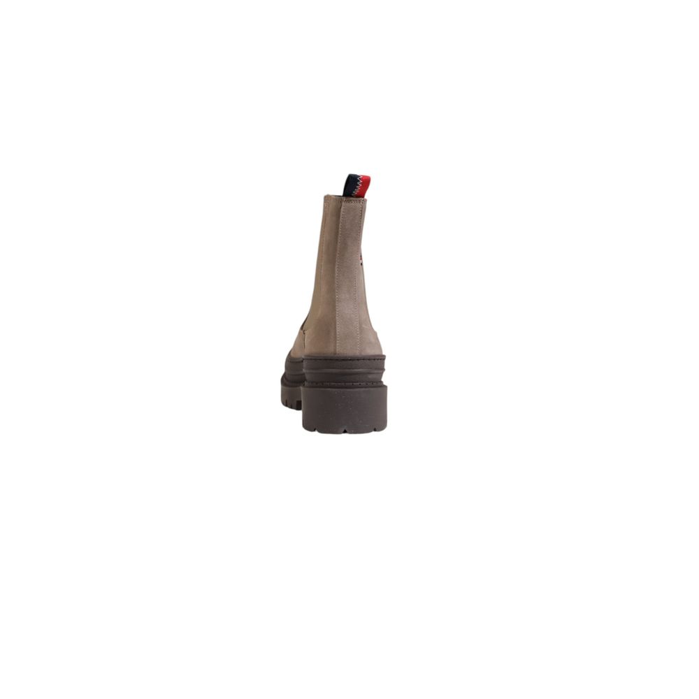Tommy Hilfiger Grey Suede Boots