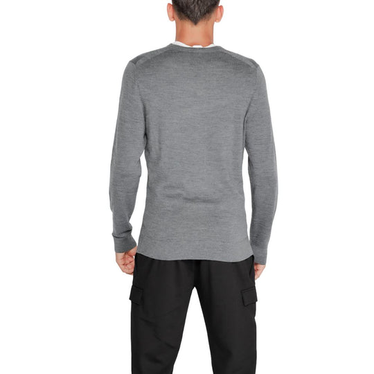 Calvin Klein Grey Recycled Wool T-Shirt