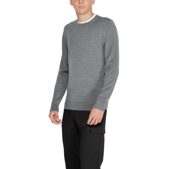 Calvin Klein Grey Recycled Wool T-Shirt
