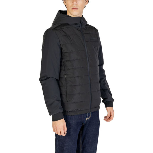 Calvin Klein Schwarze Jacken aus recyceltem Polyester &amp