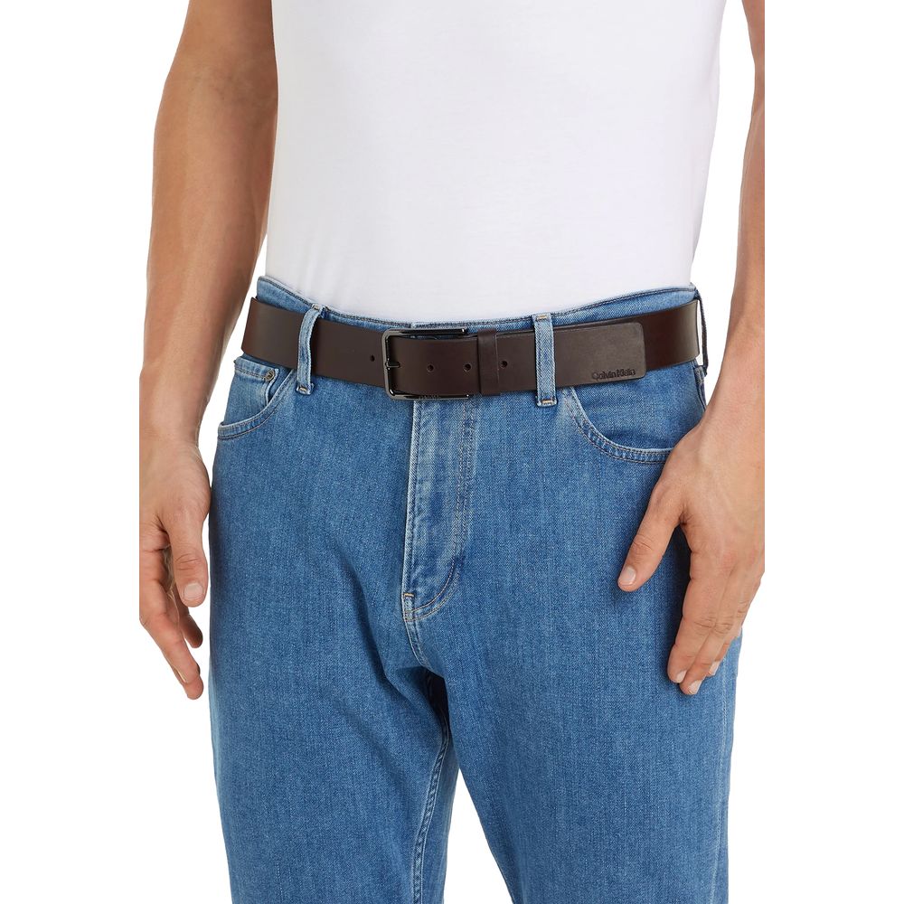 Calvin Klein Brauner Ledergürtel