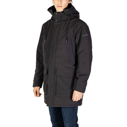 Replay Schwarzer Polyamid-Parka