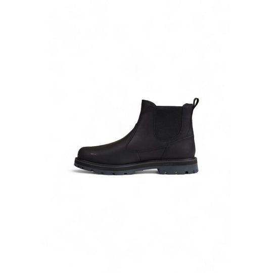 Timberland Schwarzer Nubuklederstiefel
